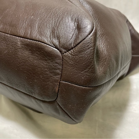 Coach Cambell Izzy Mahogany Brown Large Satchel/Tote, LNC - Picture 12 of 14